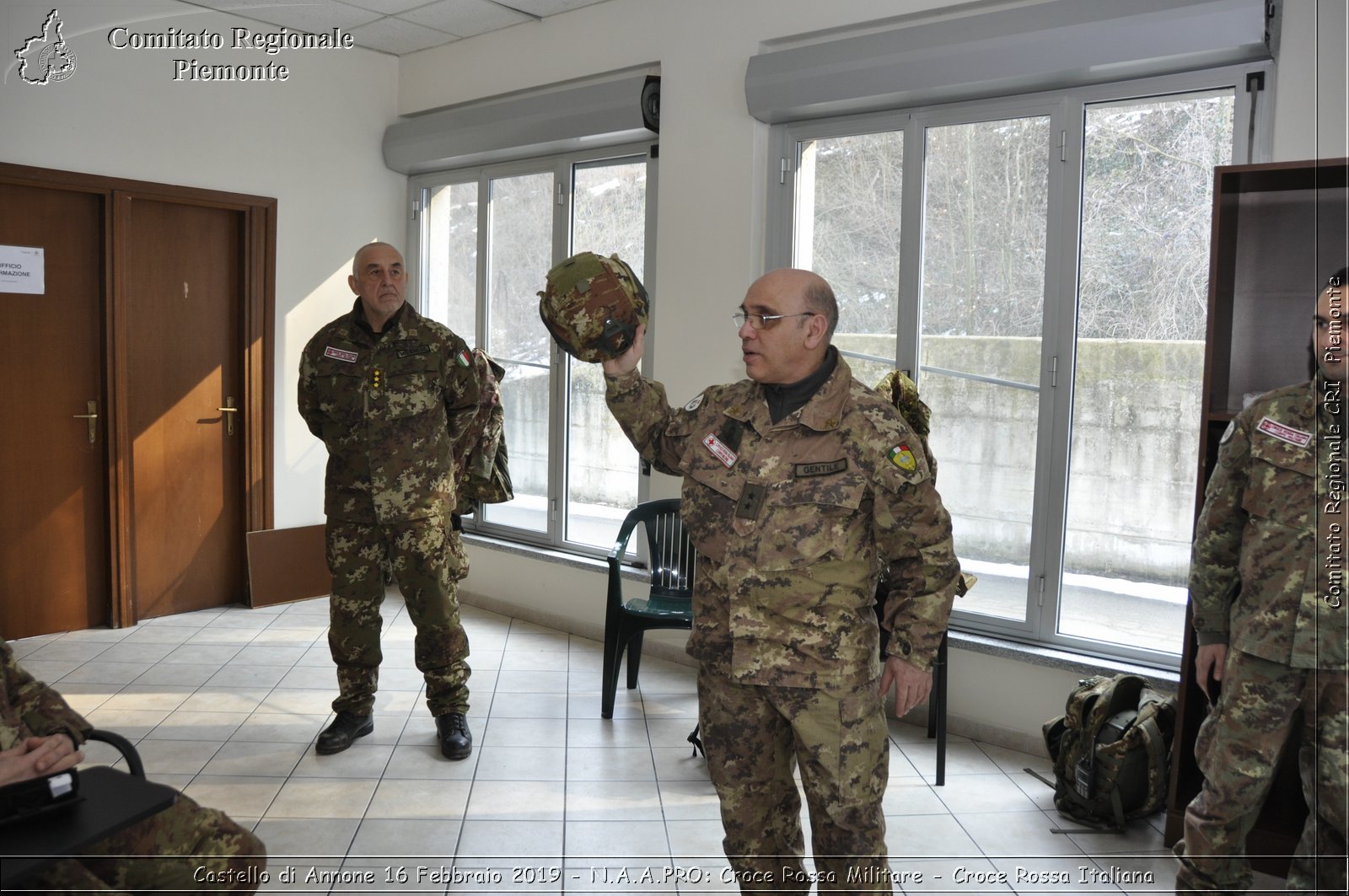 Castello di Annone 16 Febbraio 2019 - N.A.A.PRO: Croce Rossa Militare - Croce Rossa Italiana - Comitato Regionale del Piemonte