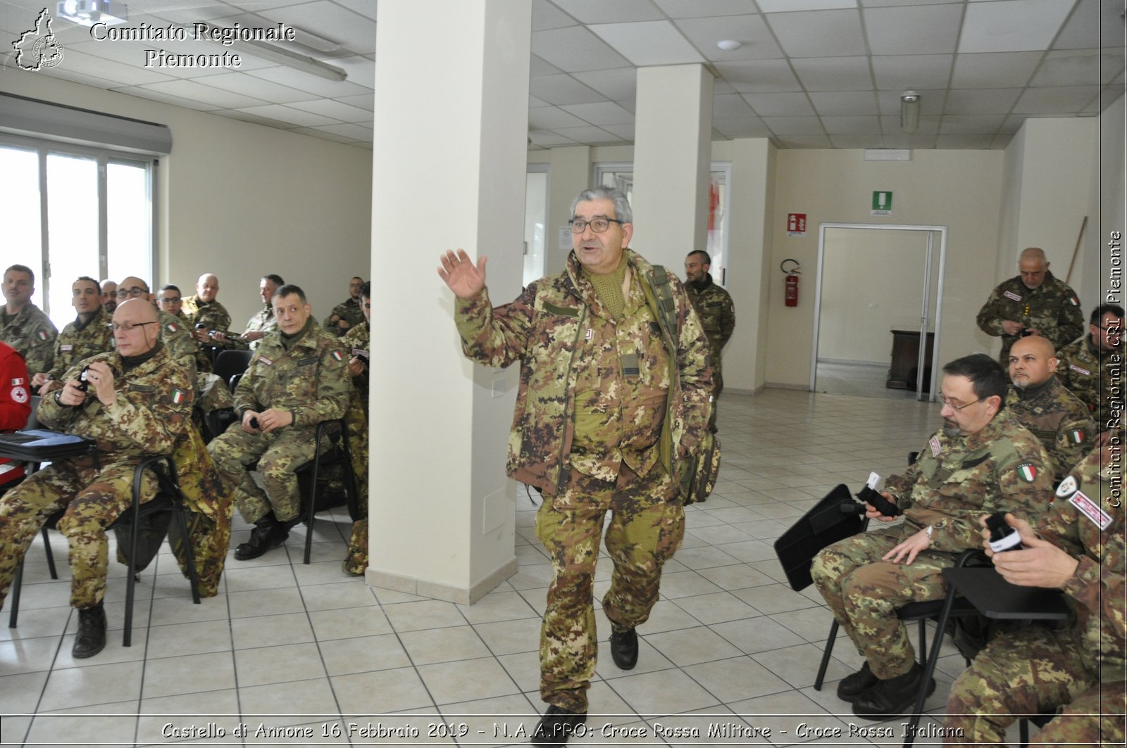 Castello di Annone 16 Febbraio 2019 - N.A.A.PRO: Croce Rossa Militare - Croce Rossa Italiana - Comitato Regionale del Piemonte