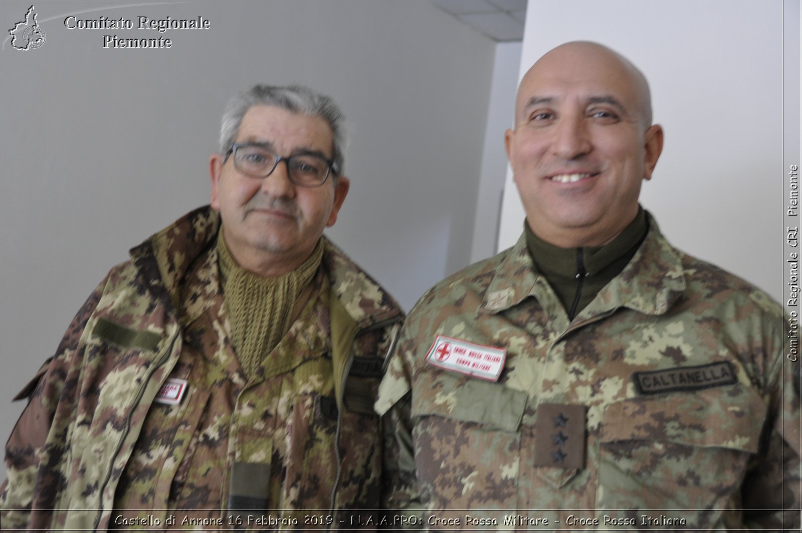 Castello di Annone 16 Febbraio 2019 - N.A.A.PRO: Croce Rossa Militare - Croce Rossa Italiana - Comitato Regionale del Piemonte