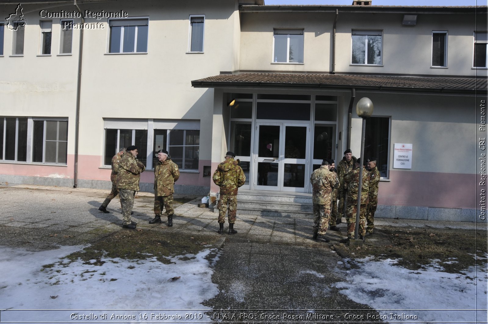 Castello di Annone 16 Febbraio 2019 - N.A.A.PRO: Croce Rossa Militare - Croce Rossa Italiana - Comitato Regionale del Piemonte