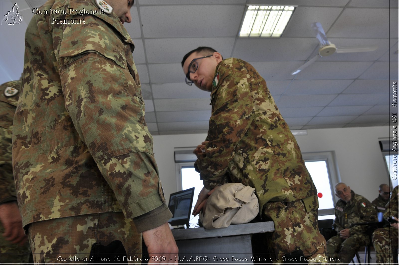 Castello di Annone 16 Febbraio 2019 - N.A.A.PRO: Croce Rossa Militare - Croce Rossa Italiana - Comitato Regionale del Piemonte