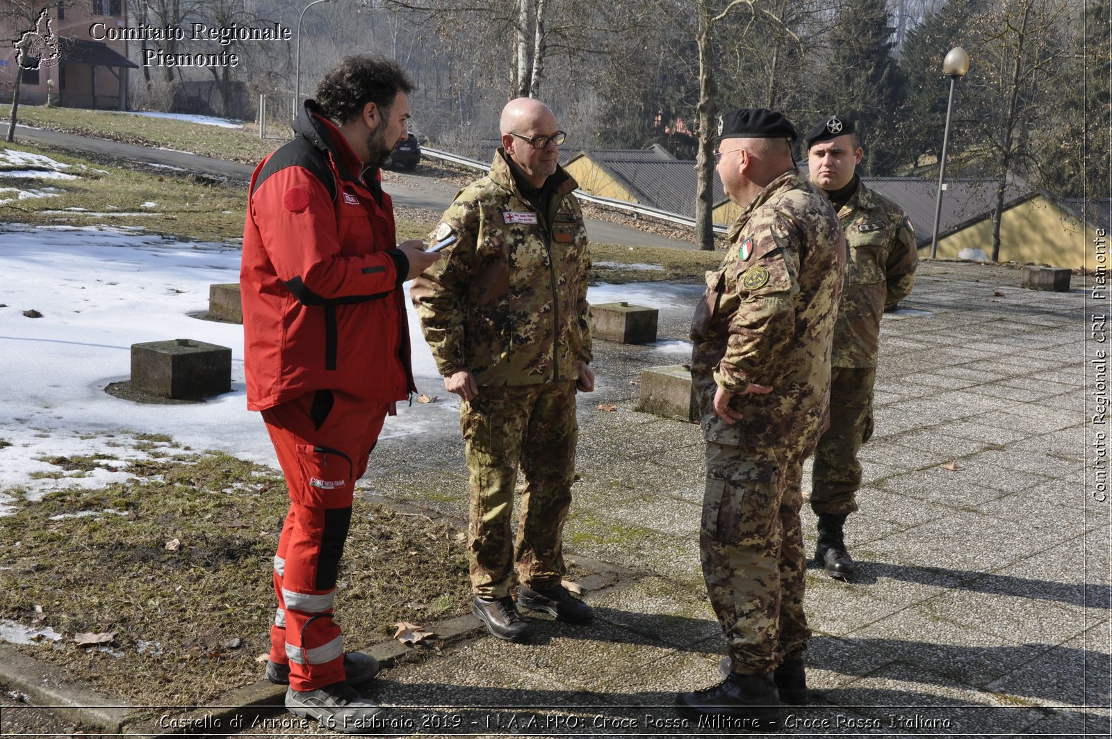 Castello di Annone 16 Febbraio 2019 - N.A.A.PRO: Croce Rossa Militare - Croce Rossa Italiana - Comitato Regionale del Piemonte