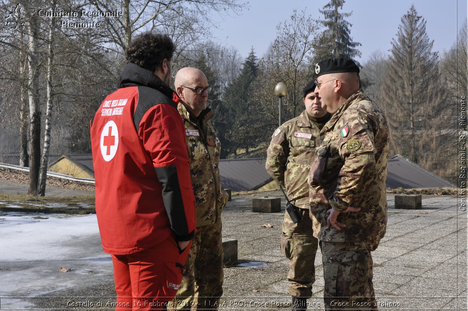 Castello di Annone 16 Febbraio 2019 - N.A.A.PRO: Croce Rossa Militare - Croce Rossa Italiana - Comitato Regionale del Piemonte