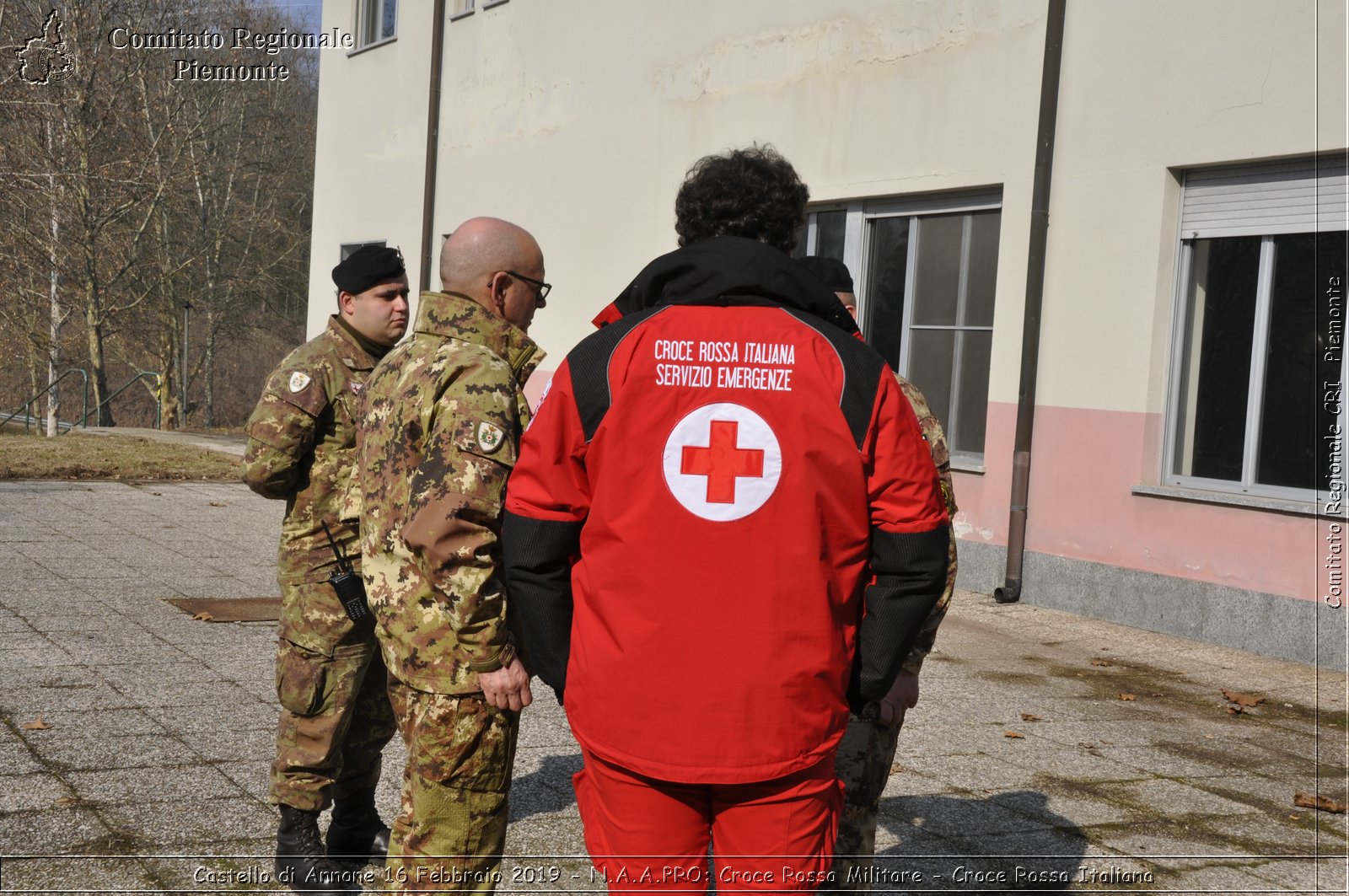 Castello di Annone 16 Febbraio 2019 - N.A.A.PRO: Croce Rossa Militare - Croce Rossa Italiana - Comitato Regionale del Piemonte