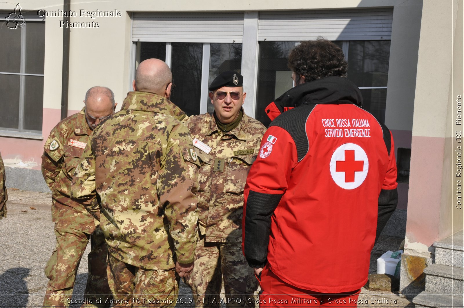 Castello di Annone 16 Febbraio 2019 - N.A.A.PRO: Croce Rossa Militare - Croce Rossa Italiana - Comitato Regionale del Piemonte