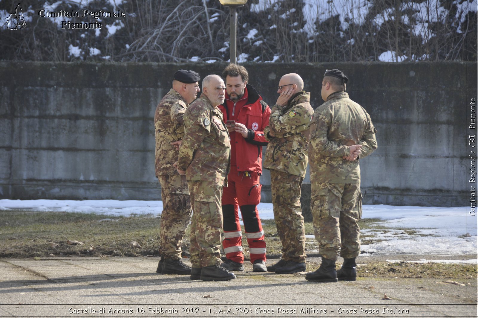 Castello di Annone 16 Febbraio 2019 - N.A.A.PRO: Croce Rossa Militare - Croce Rossa Italiana - Comitato Regionale del Piemonte