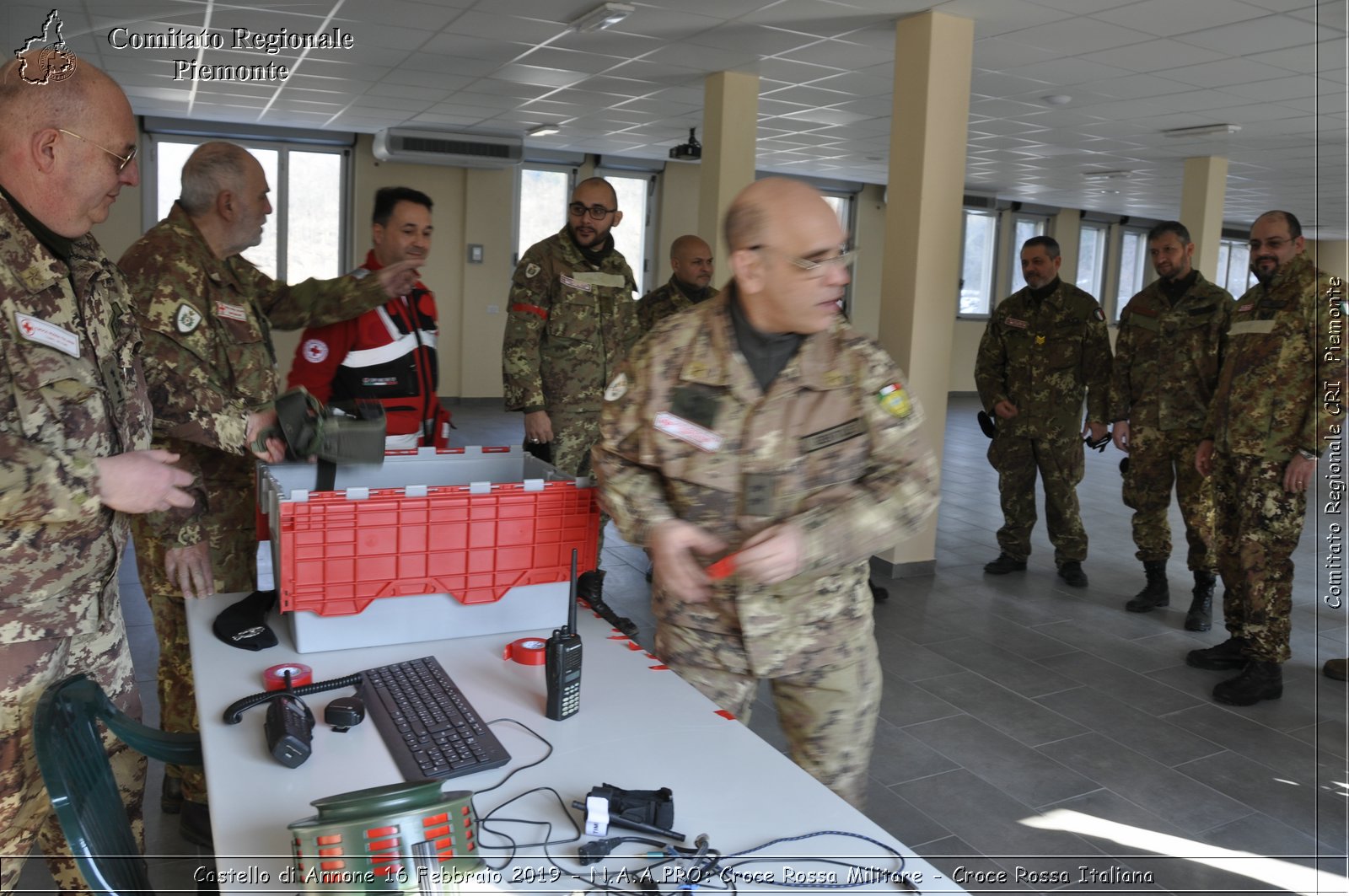 Castello di Annone 16 Febbraio 2019 - N.A.A.PRO: Croce Rossa Militare - Croce Rossa Italiana - Comitato Regionale del Piemonte