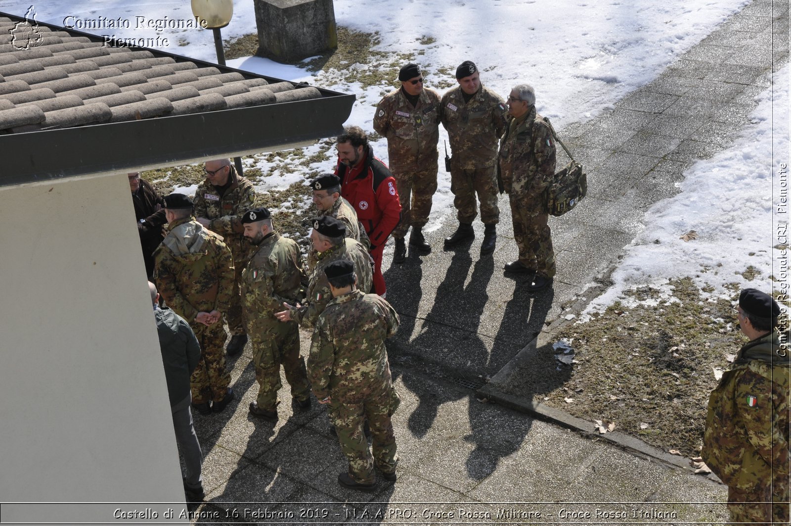 Castello di Annone 16 Febbraio 2019 - N.A.A.PRO: Croce Rossa Militare - Croce Rossa Italiana - Comitato Regionale del Piemonte