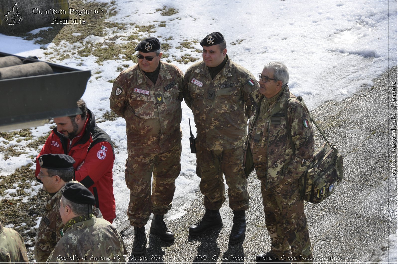 Castello di Annone 16 Febbraio 2019 - N.A.A.PRO: Croce Rossa Militare - Croce Rossa Italiana - Comitato Regionale del Piemonte