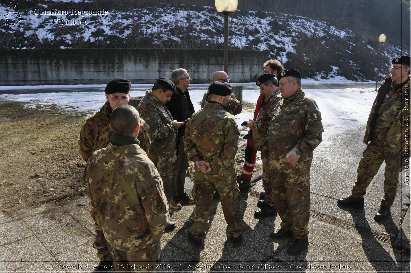 Castello di Annone 16 Febbraio 2019 - N.A.A.PRO: Croce Rossa Militare - Croce Rossa Italiana - Comitato Regionale del Piemonte