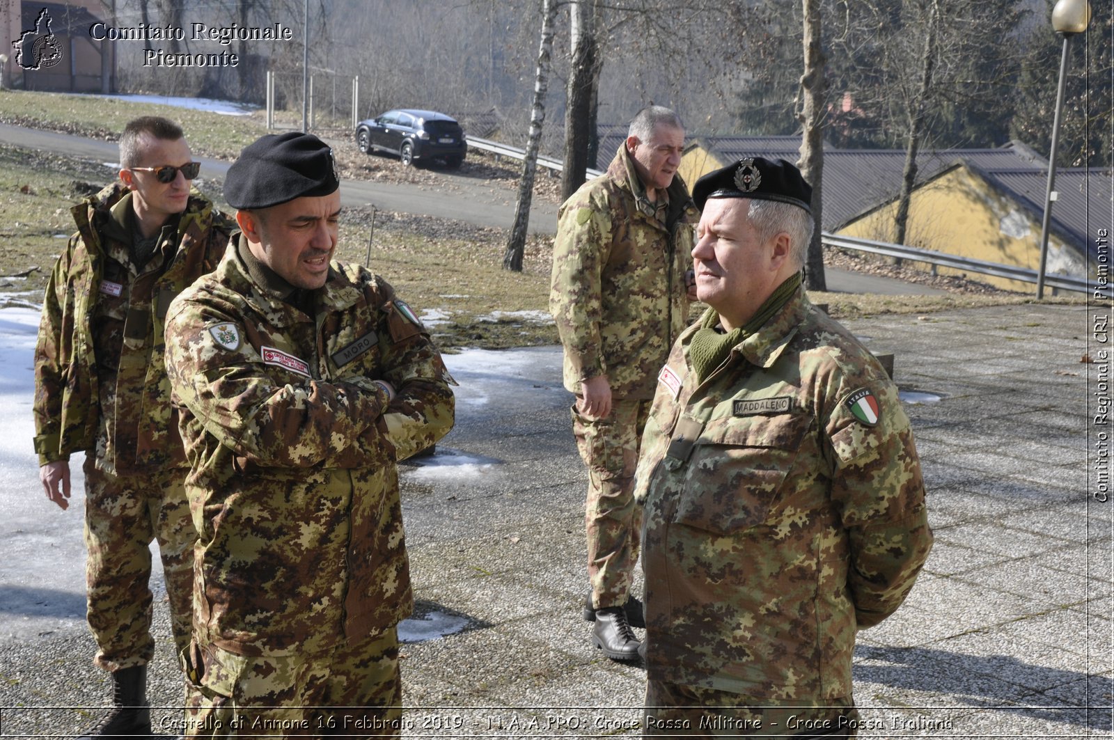 Castello di Annone 16 Febbraio 2019 - N.A.A.PRO: Croce Rossa Militare - Croce Rossa Italiana - Comitato Regionale del Piemonte