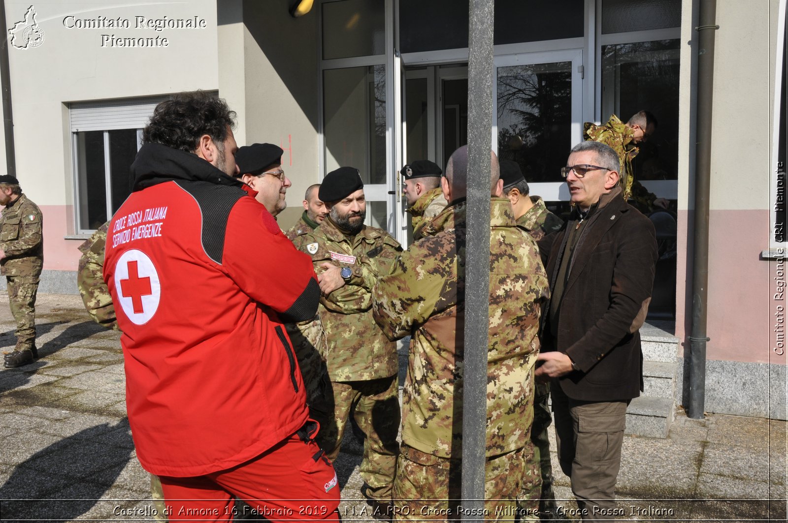 Castello di Annone 16 Febbraio 2019 - N.A.A.PRO: Croce Rossa Militare - Croce Rossa Italiana - Comitato Regionale del Piemonte