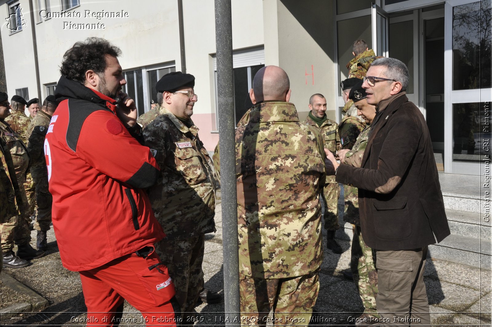 Castello di Annone 16 Febbraio 2019 - N.A.A.PRO: Croce Rossa Militare - Croce Rossa Italiana - Comitato Regionale del Piemonte