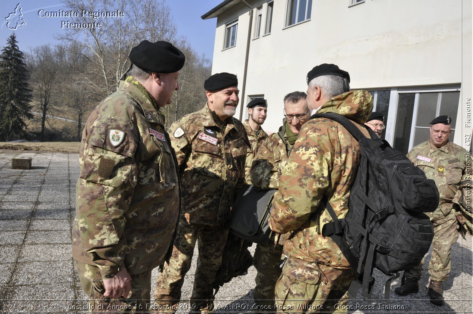 Castello di Annone 16 Febbraio 2019 - N.A.A.PRO: Croce Rossa Militare - Croce Rossa Italiana - Comitato Regionale del Piemonte