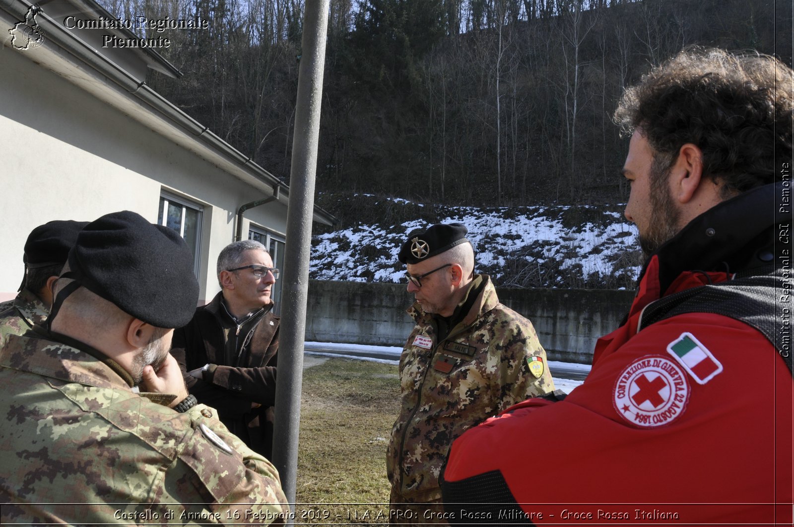 Castello di Annone 16 Febbraio 2019 - N.A.A.PRO: Croce Rossa Militare - Croce Rossa Italiana - Comitato Regionale del Piemonte