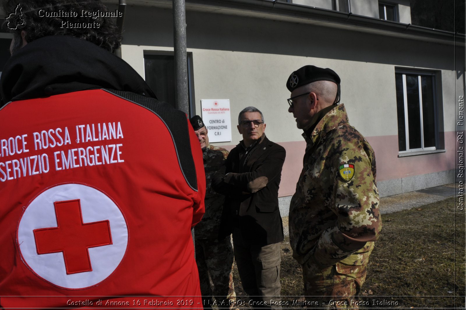 Castello di Annone 16 Febbraio 2019 - N.A.A.PRO: Croce Rossa Militare - Croce Rossa Italiana - Comitato Regionale del Piemonte