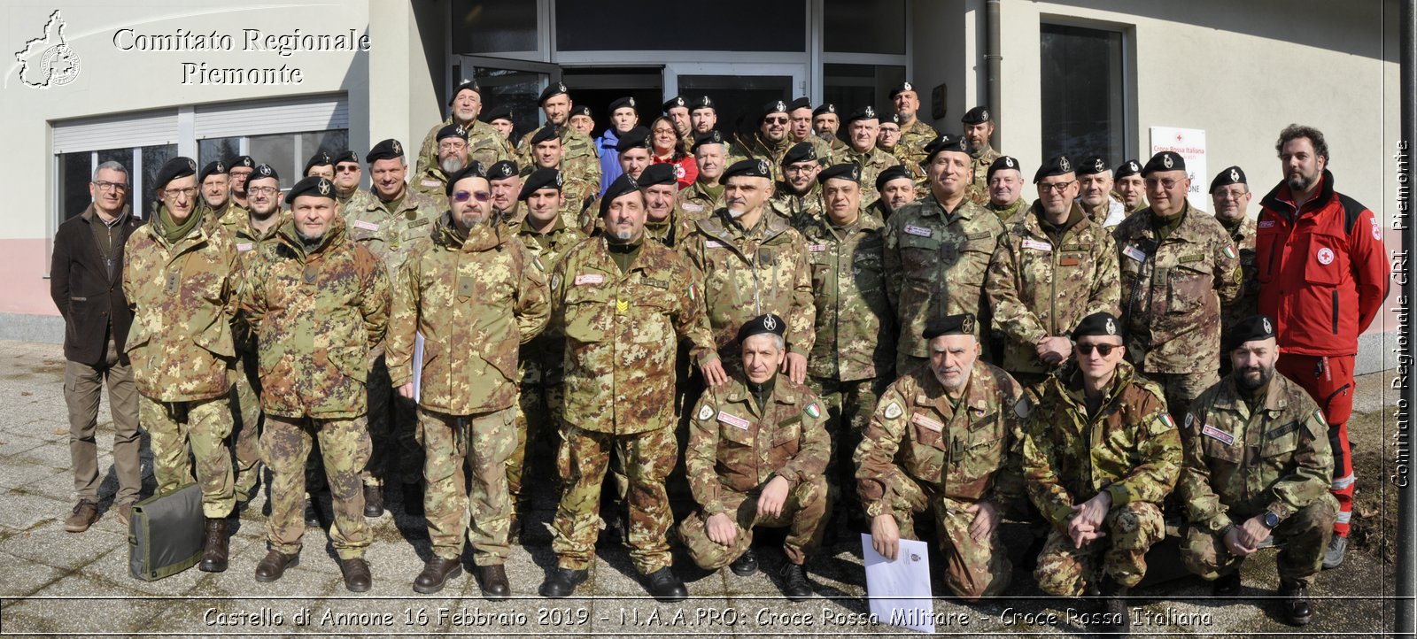 Castello di Annone 16 Febbraio 2019 - N.A.A.PRO: Croce Rossa Militare - Croce Rossa Italiana - Comitato Regionale del Piemonte