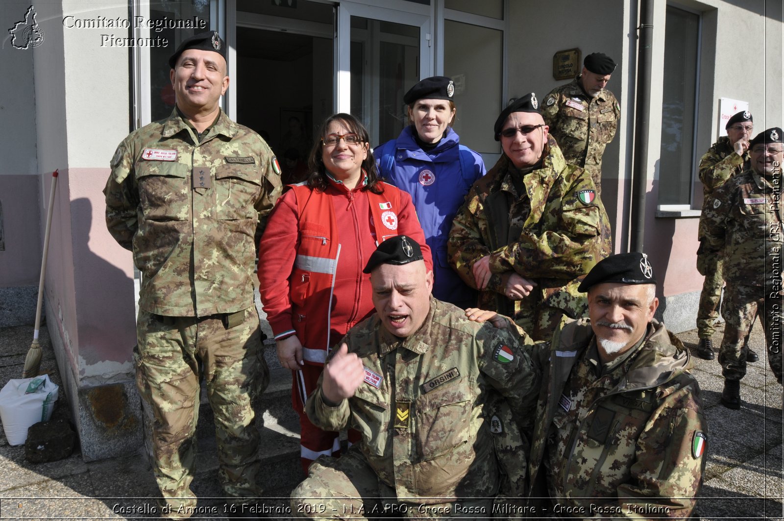 Castello di Annone 16 Febbraio 2019 - N.A.A.PRO: Croce Rossa Militare - Croce Rossa Italiana - Comitato Regionale del Piemonte