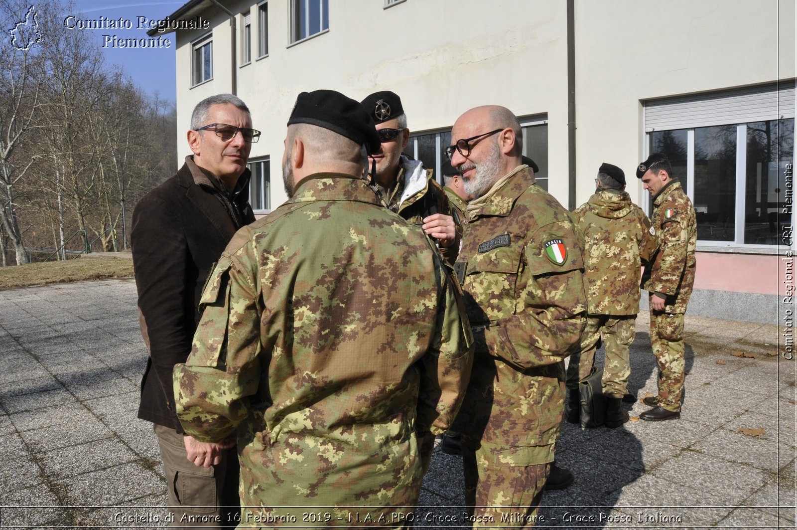 Castello di Annone 16 Febbraio 2019 - N.A.A.PRO: Croce Rossa Militare - Croce Rossa Italiana - Comitato Regionale del Piemonte