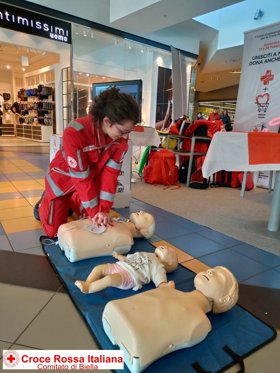 Torino 17 Febbraio 2019 - Raccolta Fondi Centri Commerciali - Croce Rossa Italiana - Comitato Regionale del Piemonte