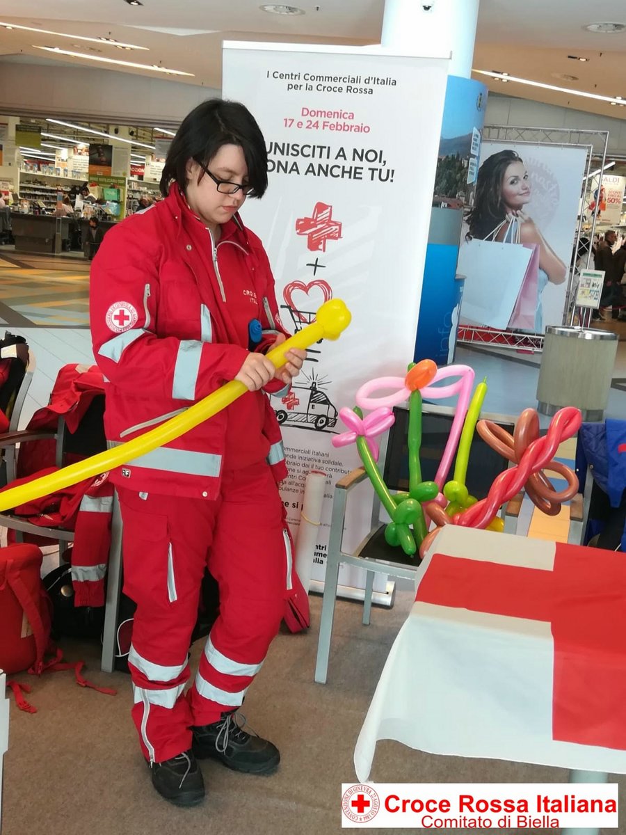 Torino 17 Febbraio 2019 - Raccolta Fondi Centri Commerciali - Croce Rossa Italiana - Comitato Regionale del Piemonte