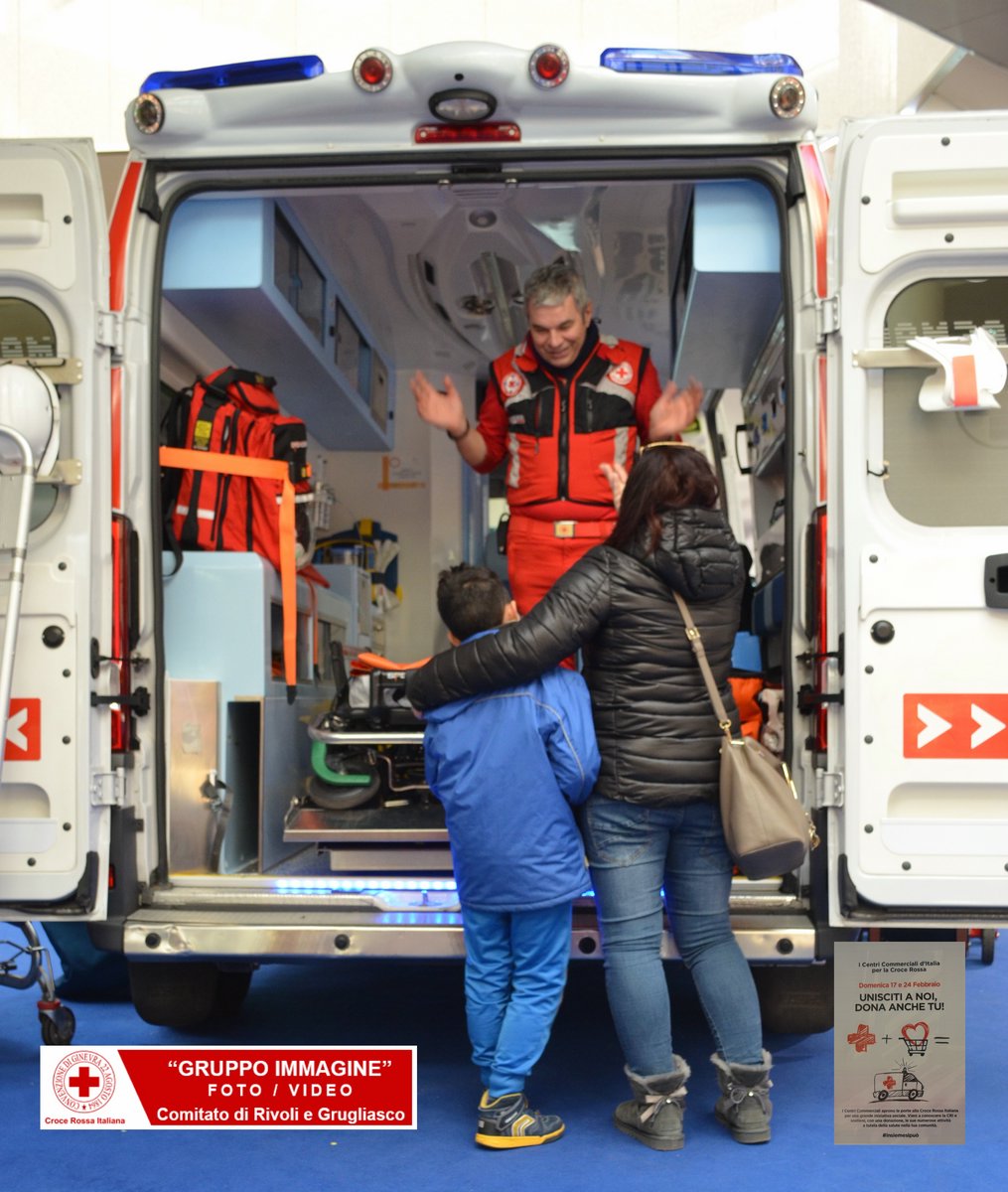 Torino 17 Febbraio 2019 - Raccolta Fondi Centri Commerciali - Croce Rossa Italiana - Comitato Regionale del Piemonte