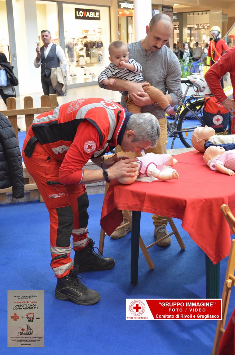 Torino 17 Febbraio 2019 - Raccolta Fondi Centri Commerciali - Croce Rossa Italiana - Comitato Regionale del Piemonte