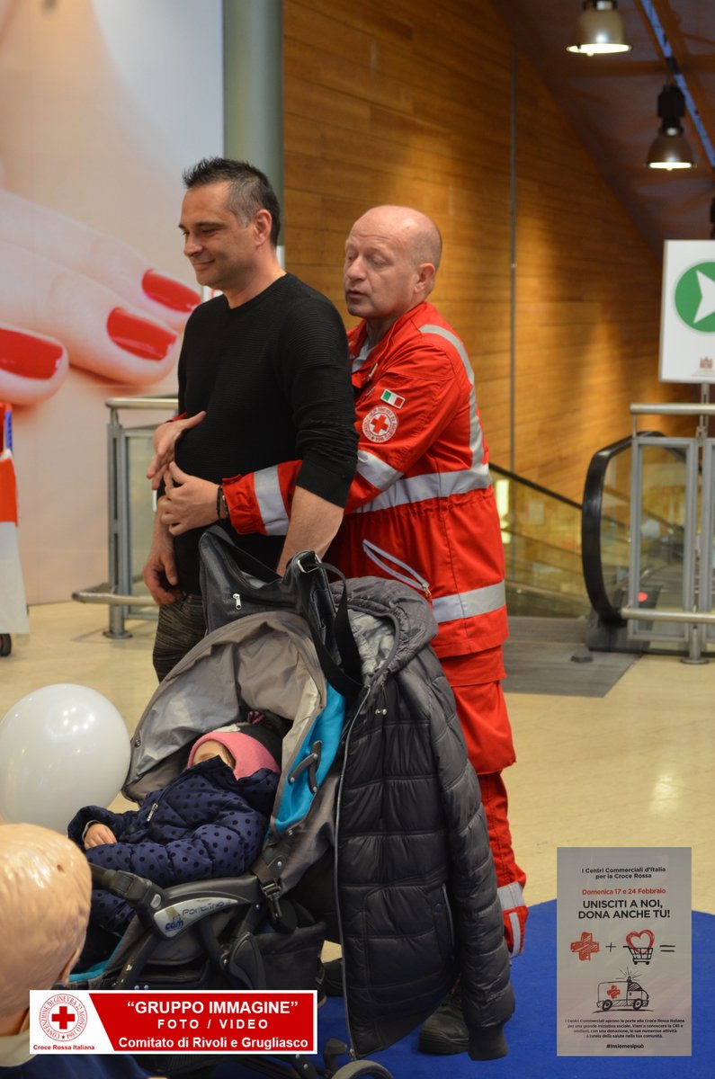 Torino 17 Febbraio 2019 - Raccolta Fondi Centri Commerciali - Croce Rossa Italiana - Comitato Regionale del Piemonte