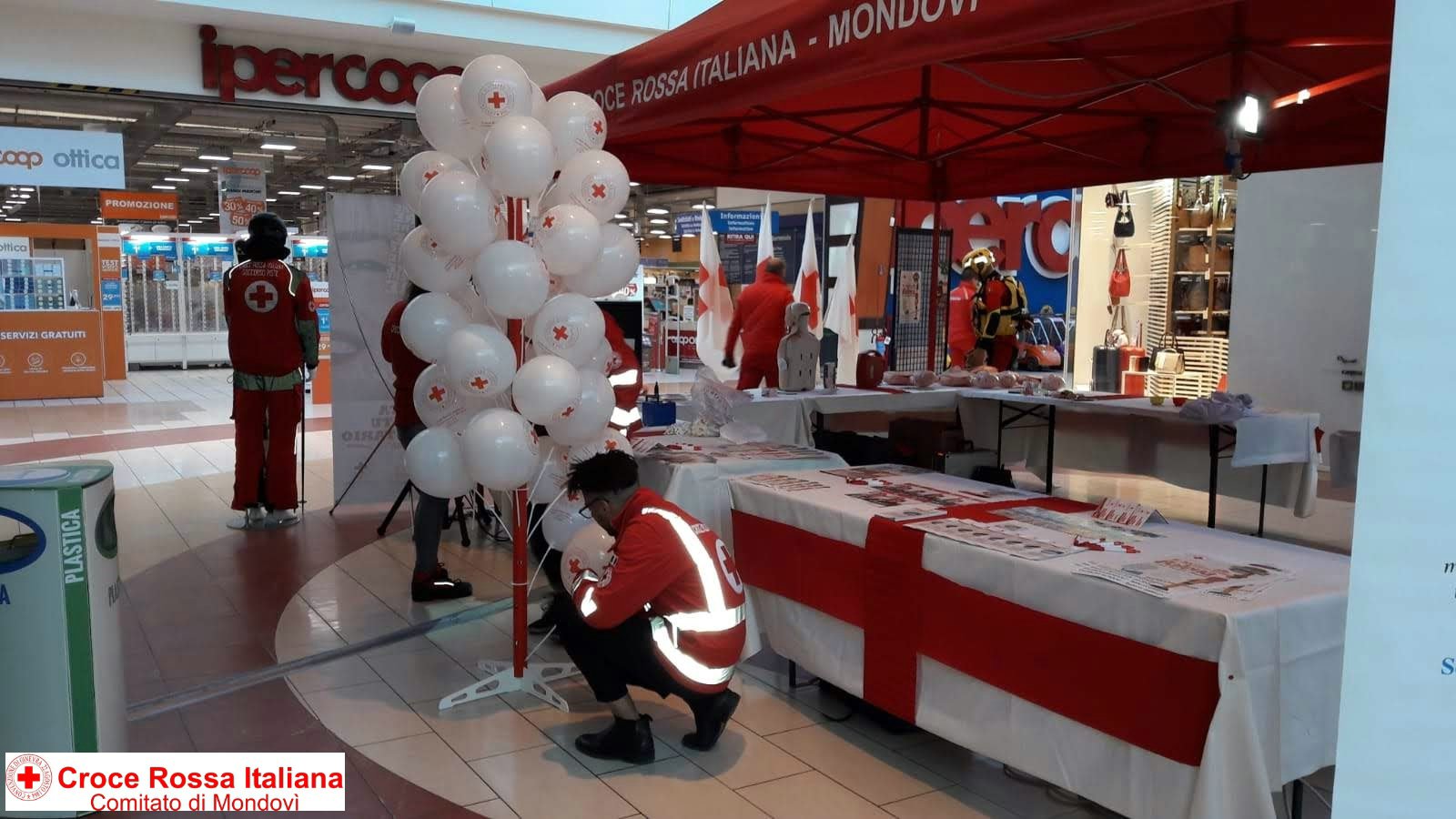 Torino 17 Febbraio 2019 - Raccolta Fondi Centri Commerciali - Croce Rossa Italiana - Comitato Regionale del Piemonte