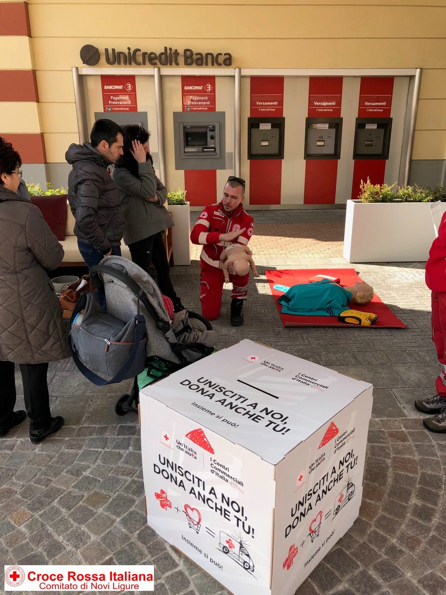 Torino 17 Febbraio 2019 - Raccolta Fondi Centri Commerciali - Croce Rossa Italiana - Comitato Regionale del Piemonte