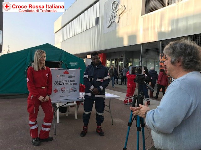 Torino 17 Febbraio 2019 - Raccolta Fondi Centri Commerciali - Croce Rossa Italiana - Comitato Regionale del Piemonte