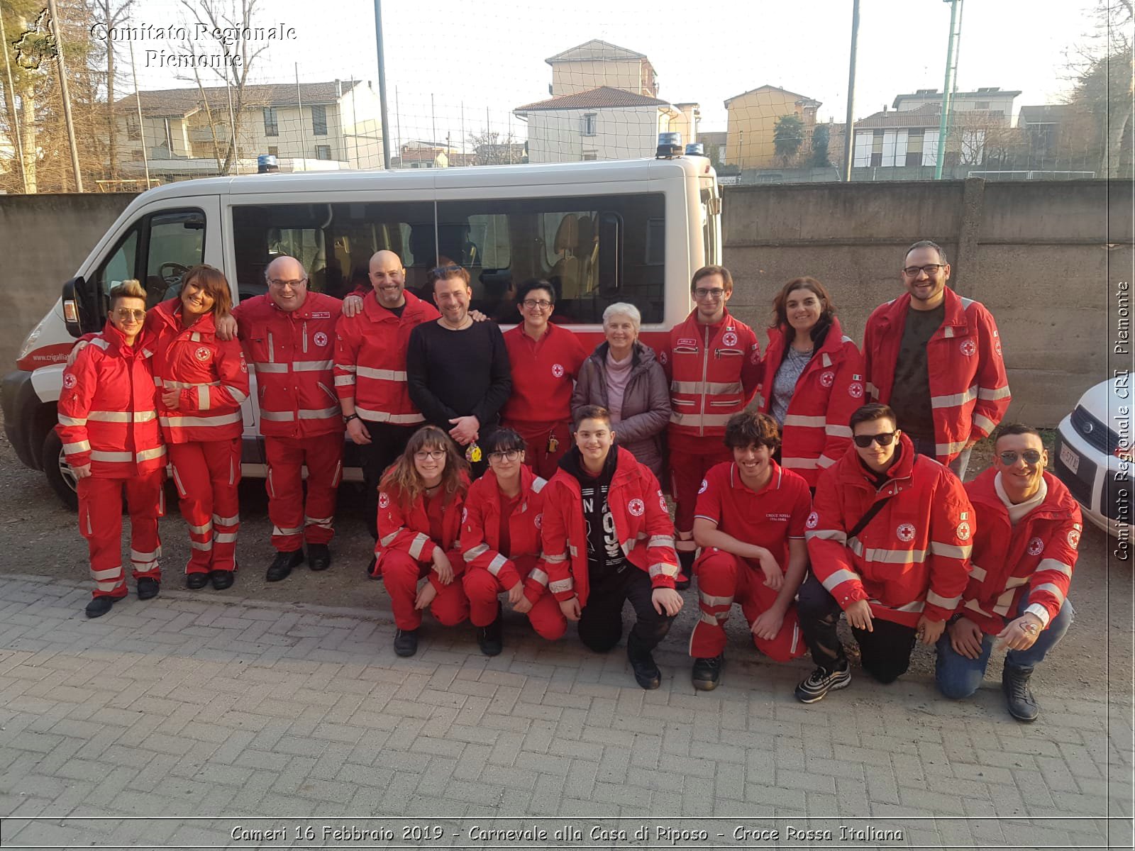 Cameri 16 Febbraio 2019 - Carnevale alla Casa di Riposo - Croce Rossa Italiana - Comitato Regionale del Piemonte