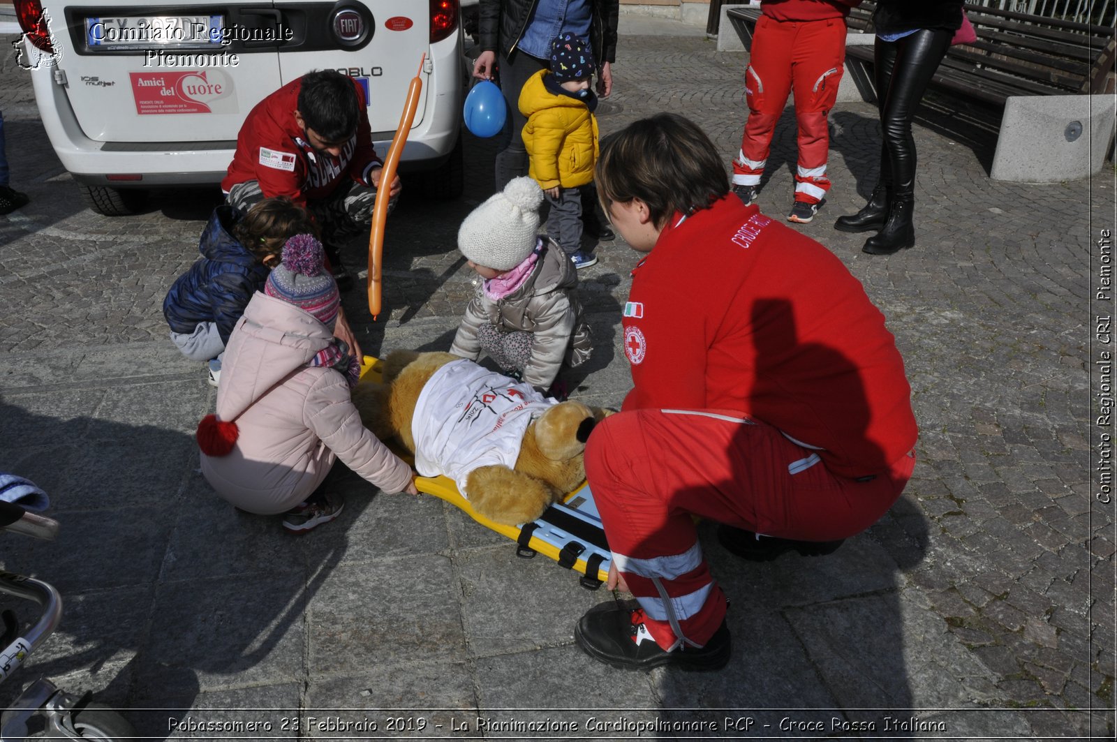 Robassomero 23 Febbraio 2019 - La Rianimazione Cardiopolmonare RCP - Croce Rossa Italiana - Comitato Regionale del Piemonte