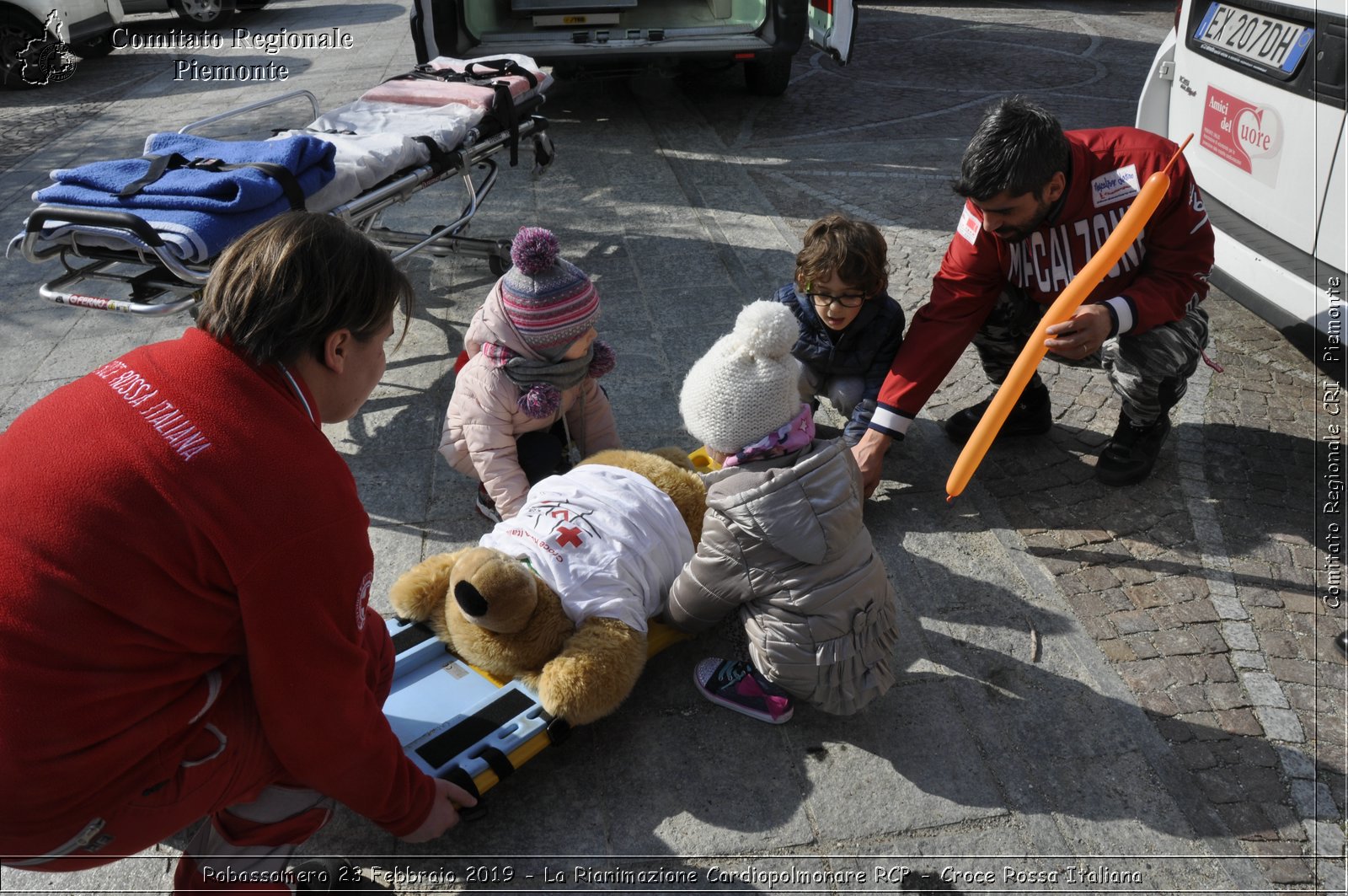 Robassomero 23 Febbraio 2019 - La Rianimazione Cardiopolmonare RCP - Croce Rossa Italiana - Comitato Regionale del Piemonte