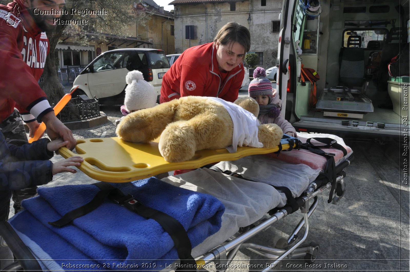 Robassomero 23 Febbraio 2019 - La Rianimazione Cardiopolmonare RCP - Croce Rossa Italiana - Comitato Regionale del Piemonte