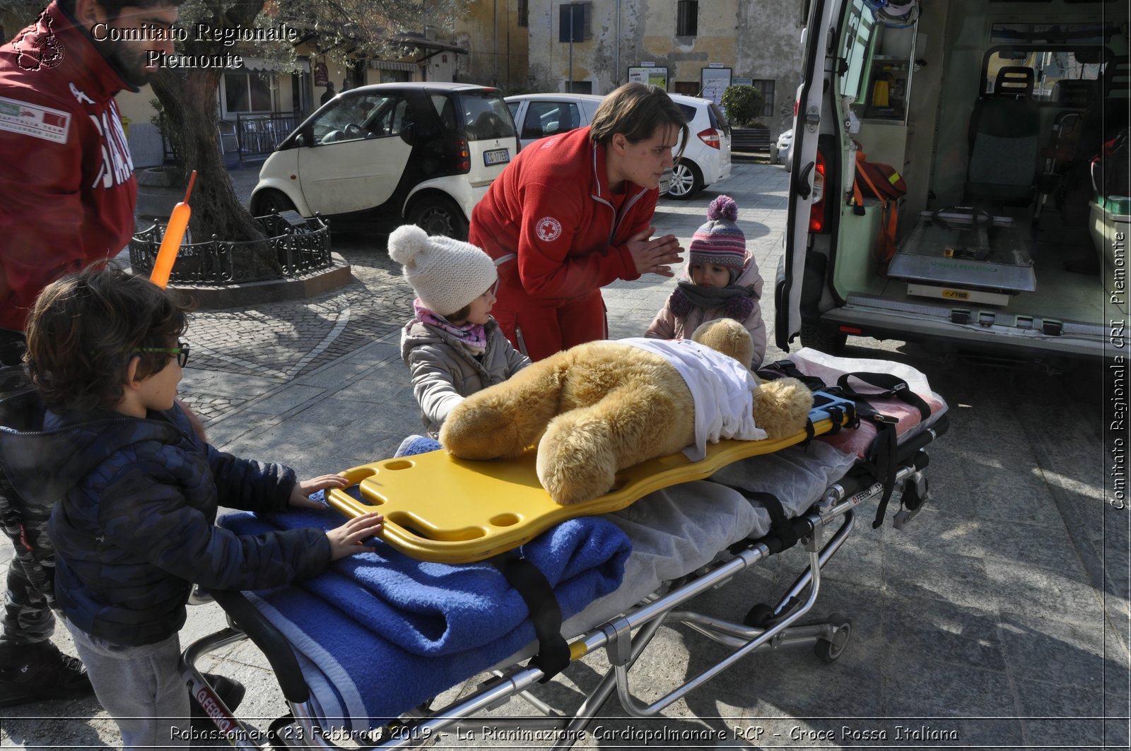 Robassomero 23 Febbraio 2019 - La Rianimazione Cardiopolmonare RCP - Croce Rossa Italiana - Comitato Regionale del Piemonte