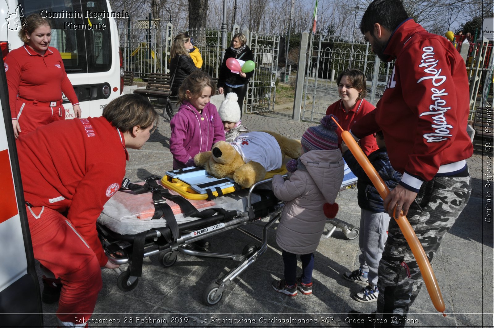 Robassomero 23 Febbraio 2019 - La Rianimazione Cardiopolmonare RCP - Croce Rossa Italiana - Comitato Regionale del Piemonte