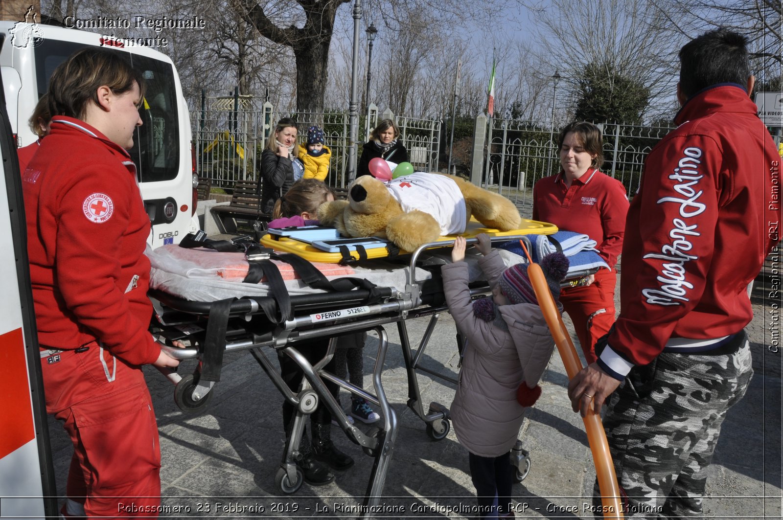 Robassomero 23 Febbraio 2019 - La Rianimazione Cardiopolmonare RCP - Croce Rossa Italiana - Comitato Regionale del Piemonte