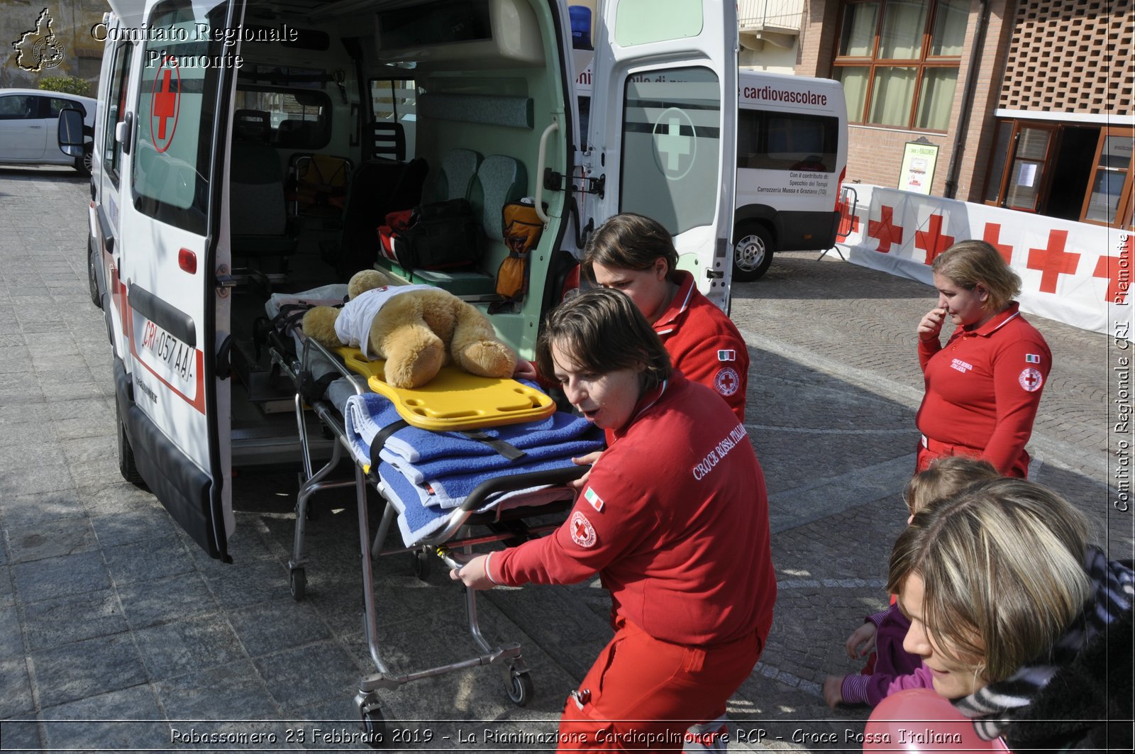 Robassomero 23 Febbraio 2019 - La Rianimazione Cardiopolmonare RCP - Croce Rossa Italiana - Comitato Regionale del Piemonte