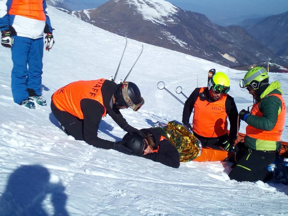 Limone P.te 24 Febbraio 2019 - Giornata di Addestramento - Croce Rossa Italiana - Comitato Regionale del Piemonte