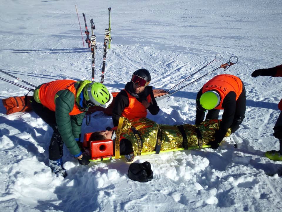 Limone P.te 24 Febbraio 2019 - Giornata di Addestramento - Croce Rossa Italiana - Comitato Regionale del Piemonte