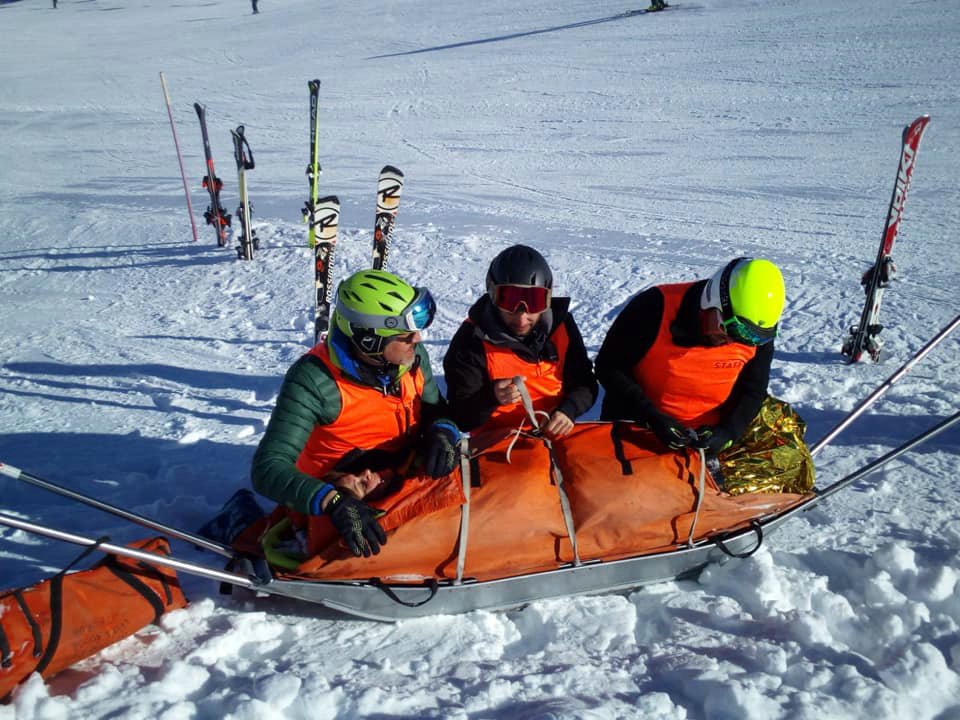 Limone P.te 24 Febbraio 2019 - Giornata di Addestramento - Croce Rossa Italiana - Comitato Regionale del Piemonte