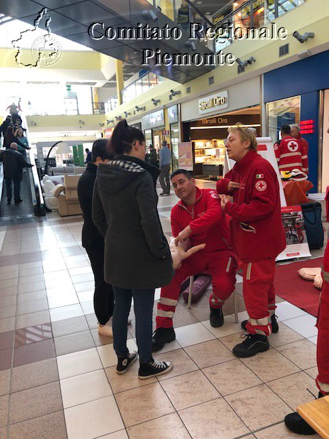 Torino 24 Febbraio 2019 - 2 Appuntamento con i Centri Commerciali - Croce Rossa Italiana - Comitato Regionale del Piemonte