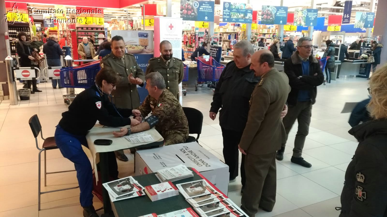 Torino 24 Febbraio 2019 - 2 Appuntamento con i Centri Commerciali - Croce Rossa Italiana - Comitato Regionale del Piemonte