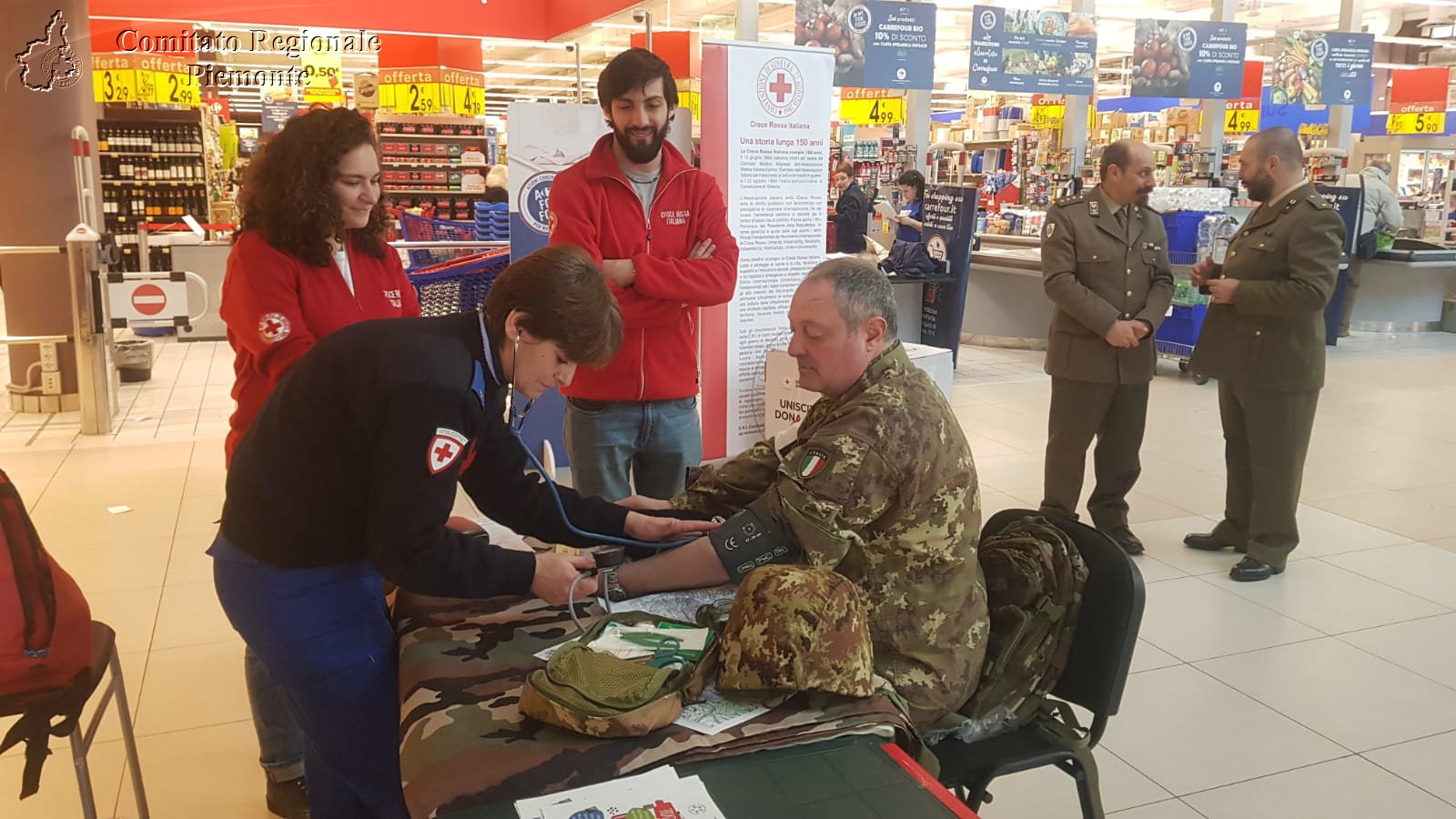 Torino 24 Febbraio 2019 - 2 Appuntamento con i Centri Commerciali - Croce Rossa Italiana - Comitato Regionale del Piemonte