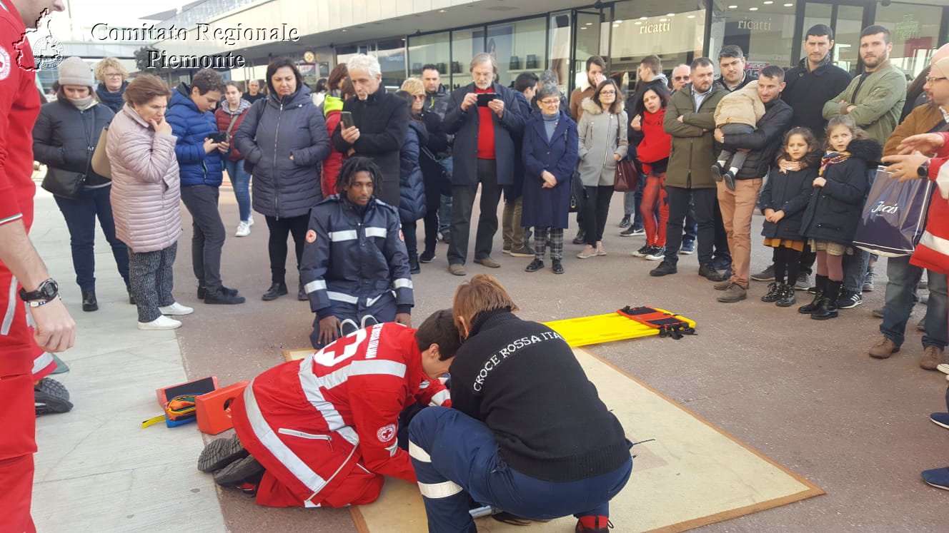 Torino 24 Febbraio 2019 - 2 Appuntamento con i Centri Commerciali - Croce Rossa Italiana - Comitato Regionale del Piemonte