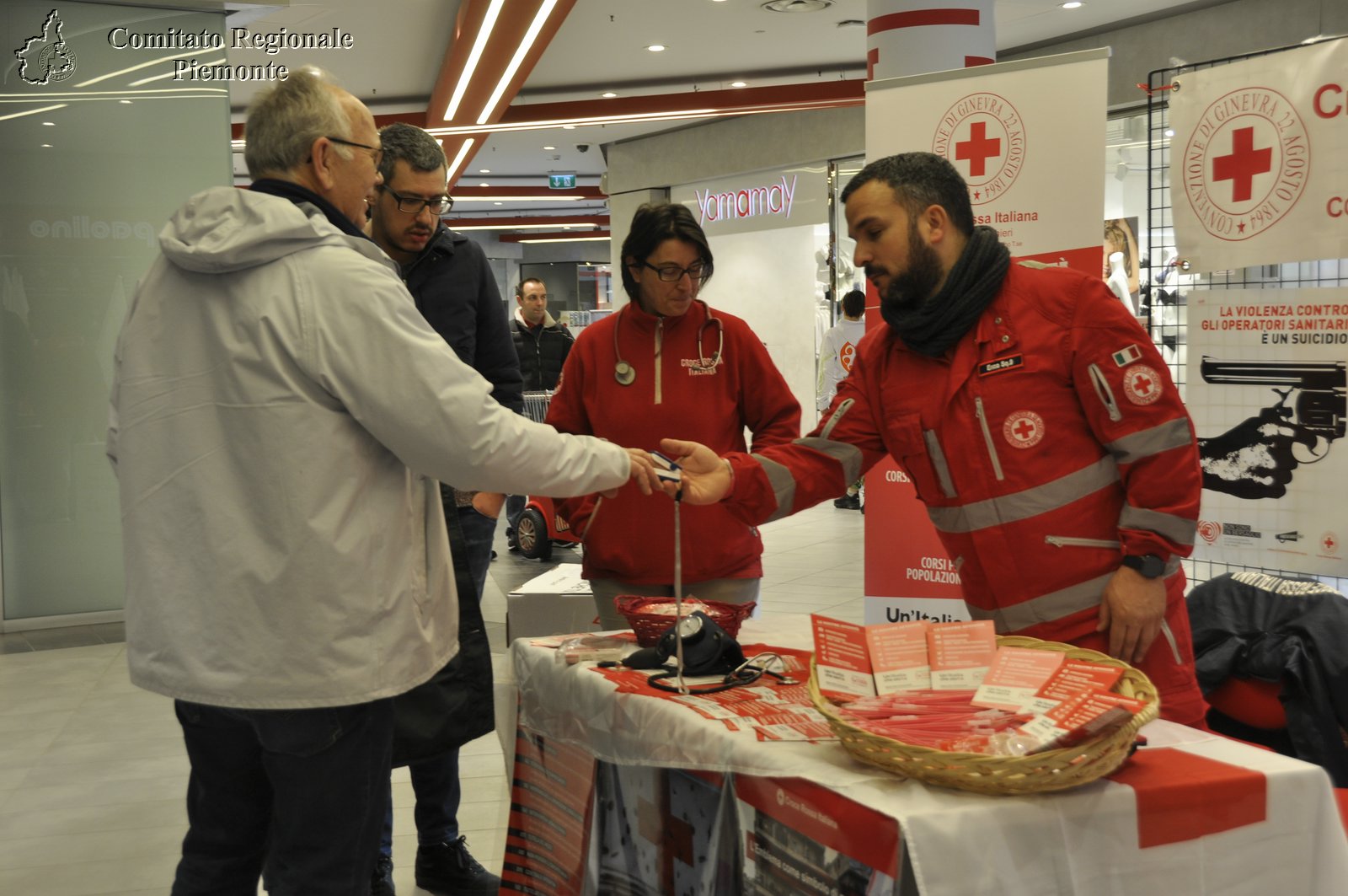 Torino 24 Febbraio 2019 - 2 Appuntamento con i Centri Commerciali - Croce Rossa Italiana - Comitato Regionale del Piemonte