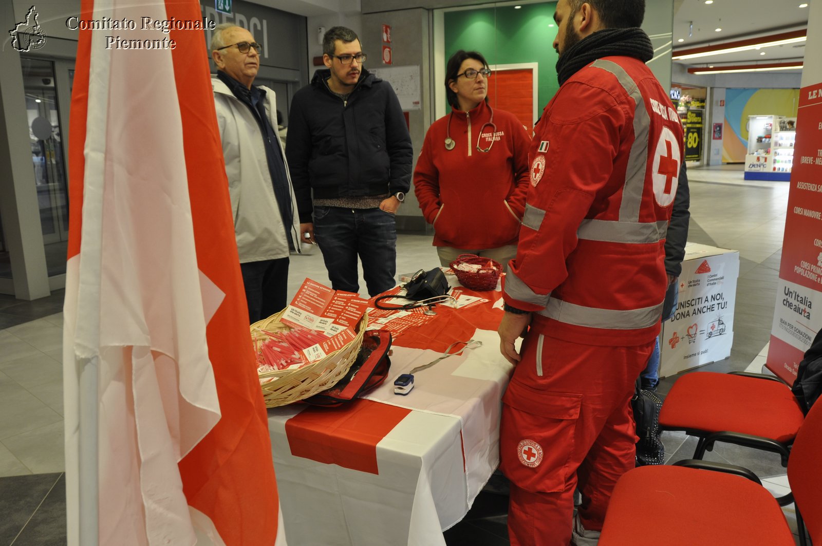 Torino 24 Febbraio 2019 - 2 Appuntamento con i Centri Commerciali - Croce Rossa Italiana - Comitato Regionale del Piemonte