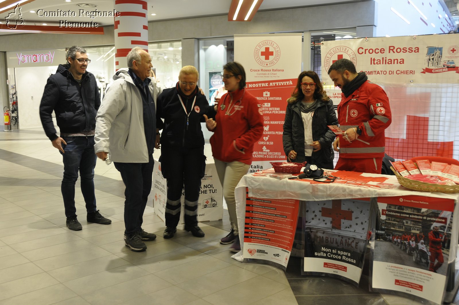 Torino 24 Febbraio 2019 - 2 Appuntamento con i Centri Commerciali - Croce Rossa Italiana - Comitato Regionale del Piemonte