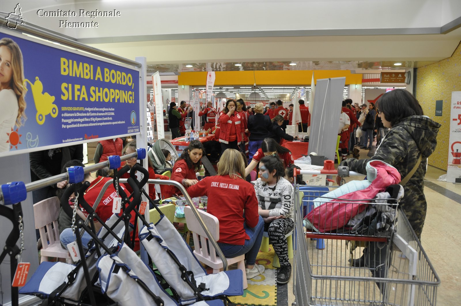 Torino 24 Febbraio 2019 - 2 Appuntamento con i Centri Commerciali - Croce Rossa Italiana - Comitato Regionale del Piemonte